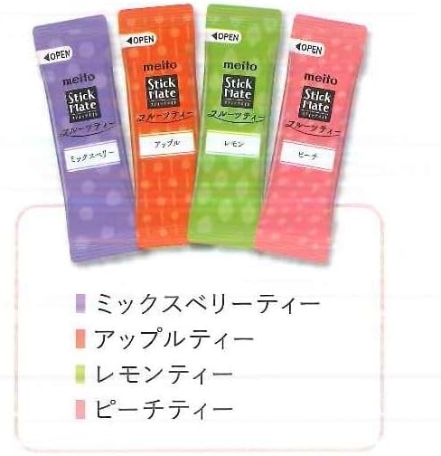 名糖産業(meito) スティックメイト 4種の選べるフルーツティーの商品画像3 