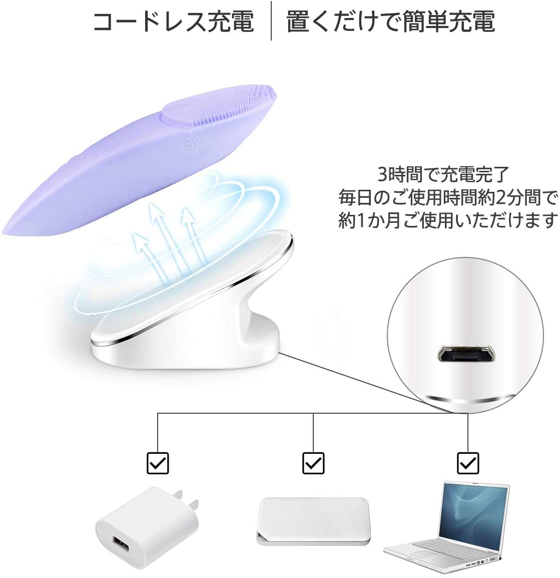 SIXPLUS(シックスプラス) 多機能洗顔器の商品画像5 