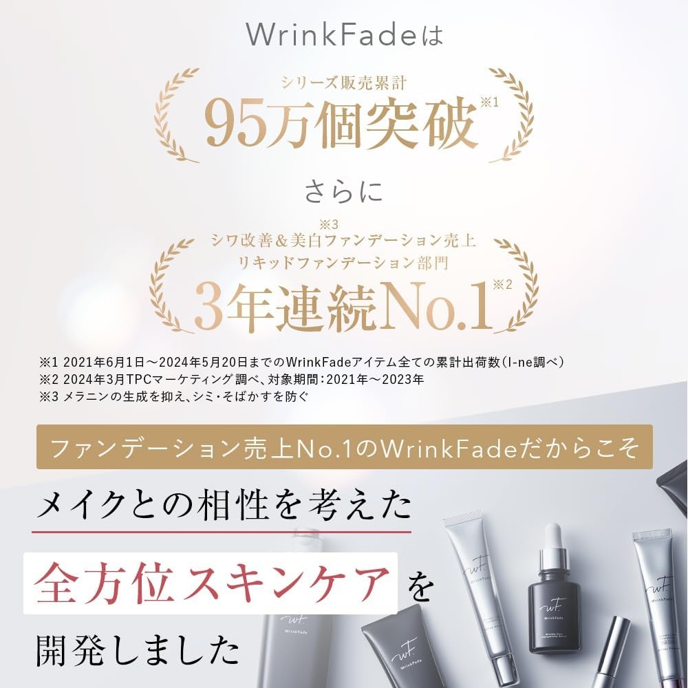 WrinkFade(リンクフェード) 薬用リンクルケアコンセントレートセラムの商品画像3 