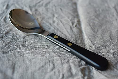 スプーンおすすめ商品：David Mellor(デビッド・メラー) Provencal Black dessert spoon