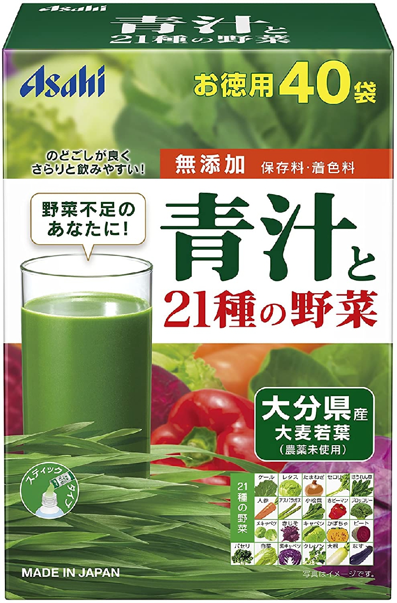 Asahi(アサヒグループショクヒン) 青汁と21種の野菜の商品画像7 