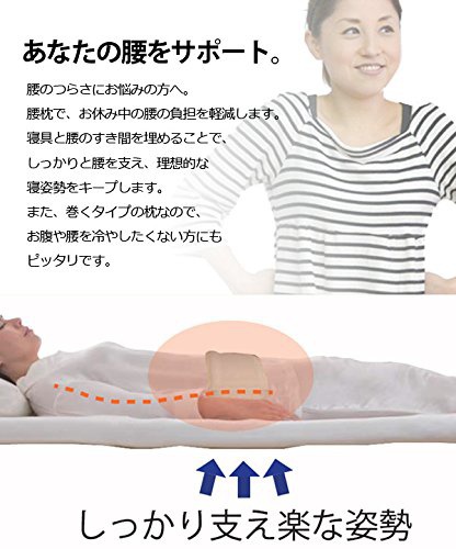 ふとん工場サカイ ファインエアー ムレない腰まくらの商品画像2 