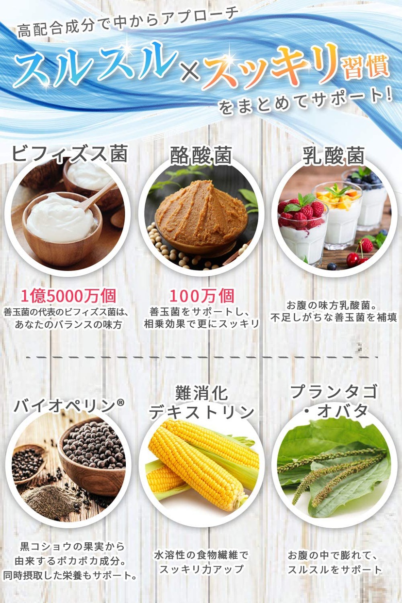 ビクトリーロード コンブチャ × 5種の炭 × 麹 260種の酵素の商品画像4 