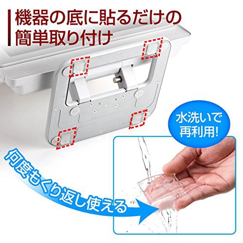 SANWA SUPPLY(サンワサプライ) 透明両面粘着ゴム(小) QL-53CLの商品画像4 