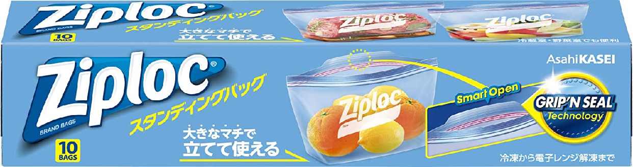 Ziploc(ジップロック) スタンディングバッグ