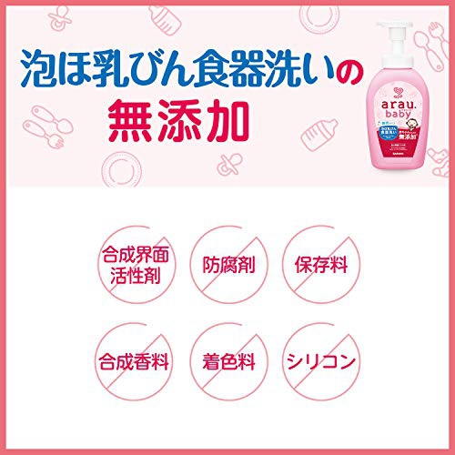 arau. baby(アラウベビー) 泡ほ乳びん食器洗いの商品画像サムネ3 