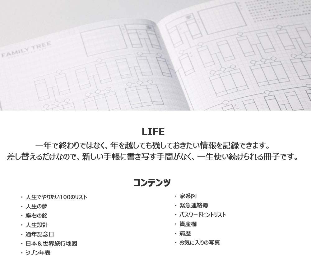 KOKUYO(コクヨ) ジブン手帳 ファーストキット ニ-JF1P-21の商品画像7 