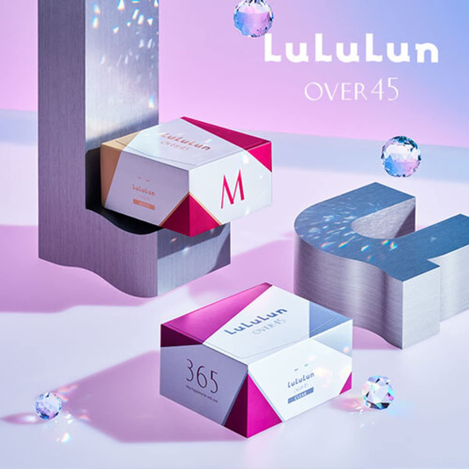 LuLuLun(ルルルン) Over45 アイリスブルー(クリア)の商品画像2 