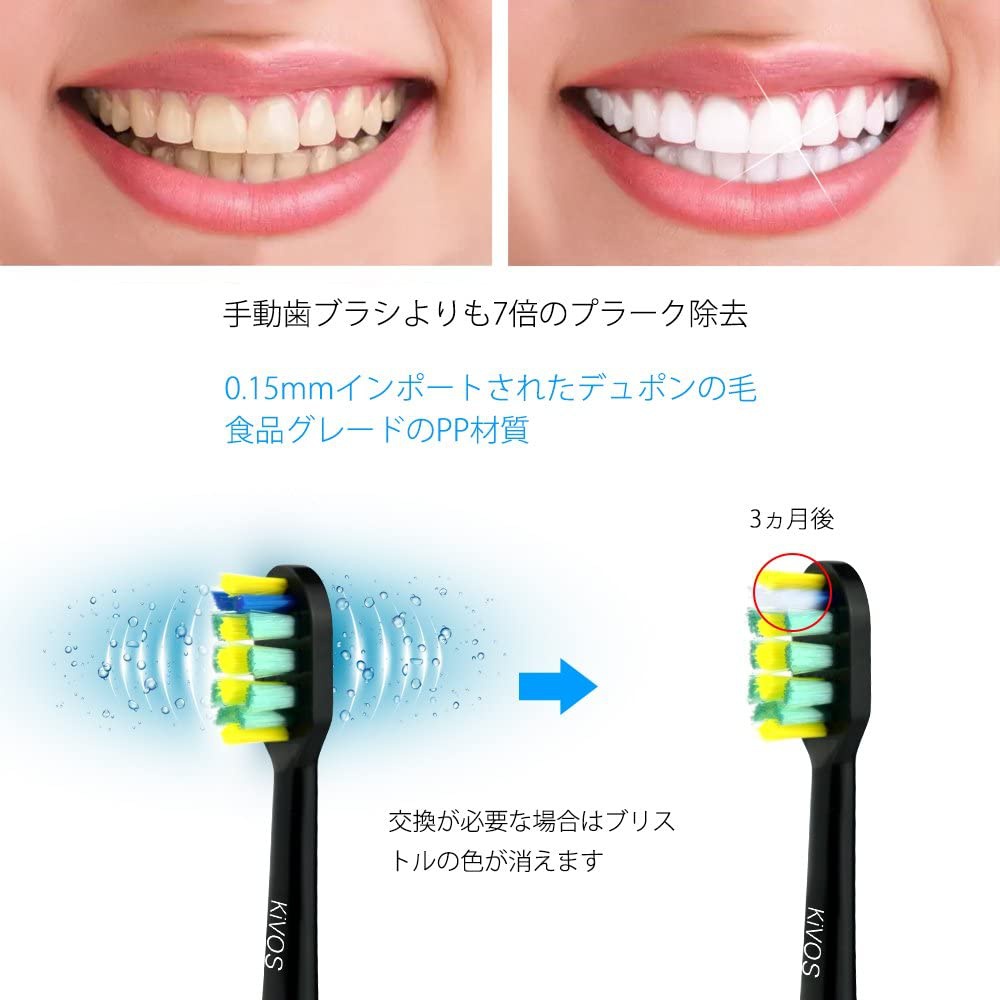 KIVOS 音波式電動歯ブラシの商品画像5 