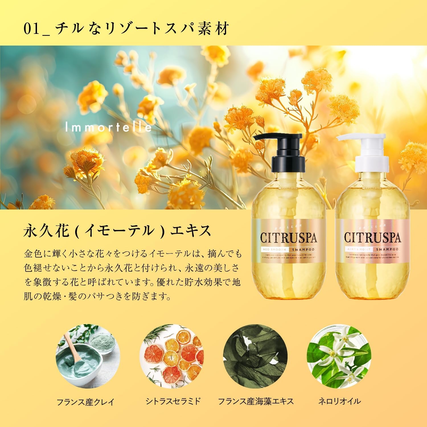 CITRUSPA(シトラスパ) ネオスムース シャンプー／トリートメントの商品画像5 