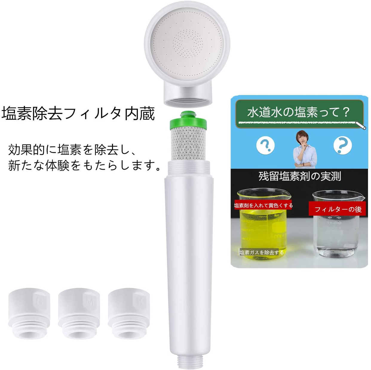 Samodra(サモドラ) シャワーヘッドの商品画像5 