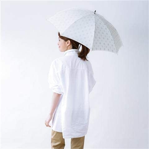 Francfranc(フランフラン) テンポ 日傘 ホワイト (晴雨兼用)の商品画像2 