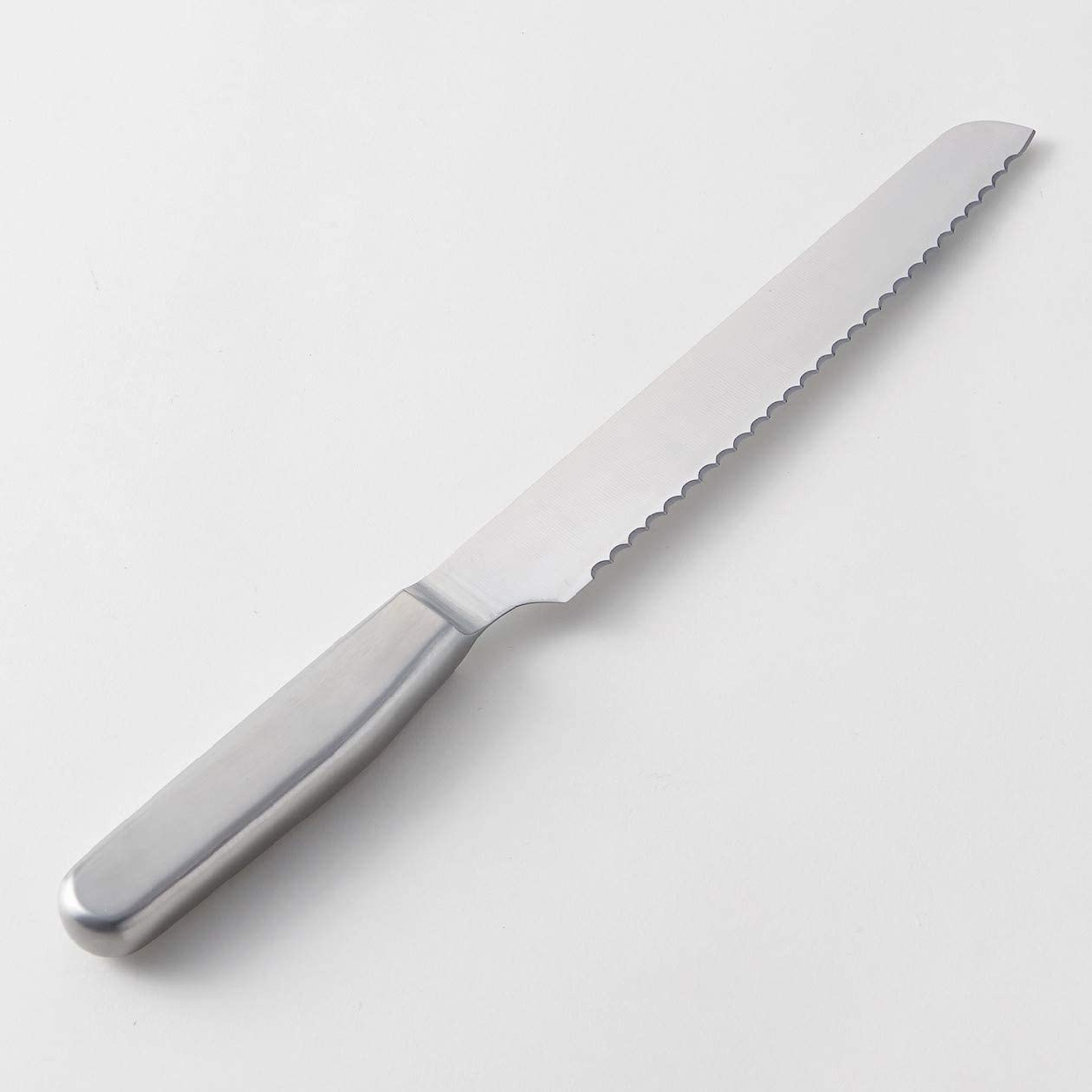 無印良品(MUJI) ステンレス　パン切りナイフ 刃渡り約１８ｃｍ シルバーの商品画像サムネ3 