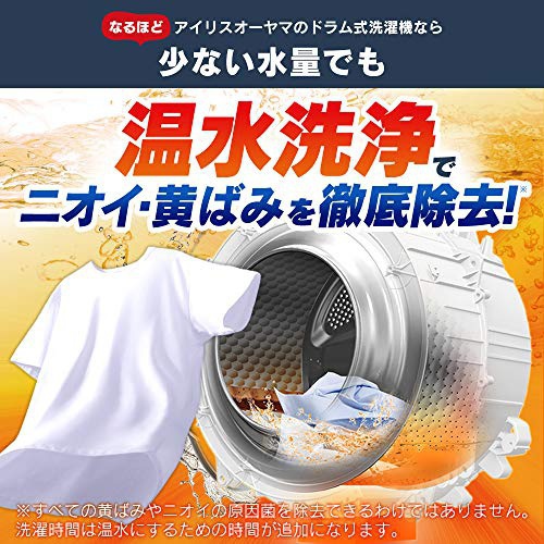 IRIS OHYAMA(アイリスオーヤマ) ドラム式洗濯機 CDK832の商品画像5 