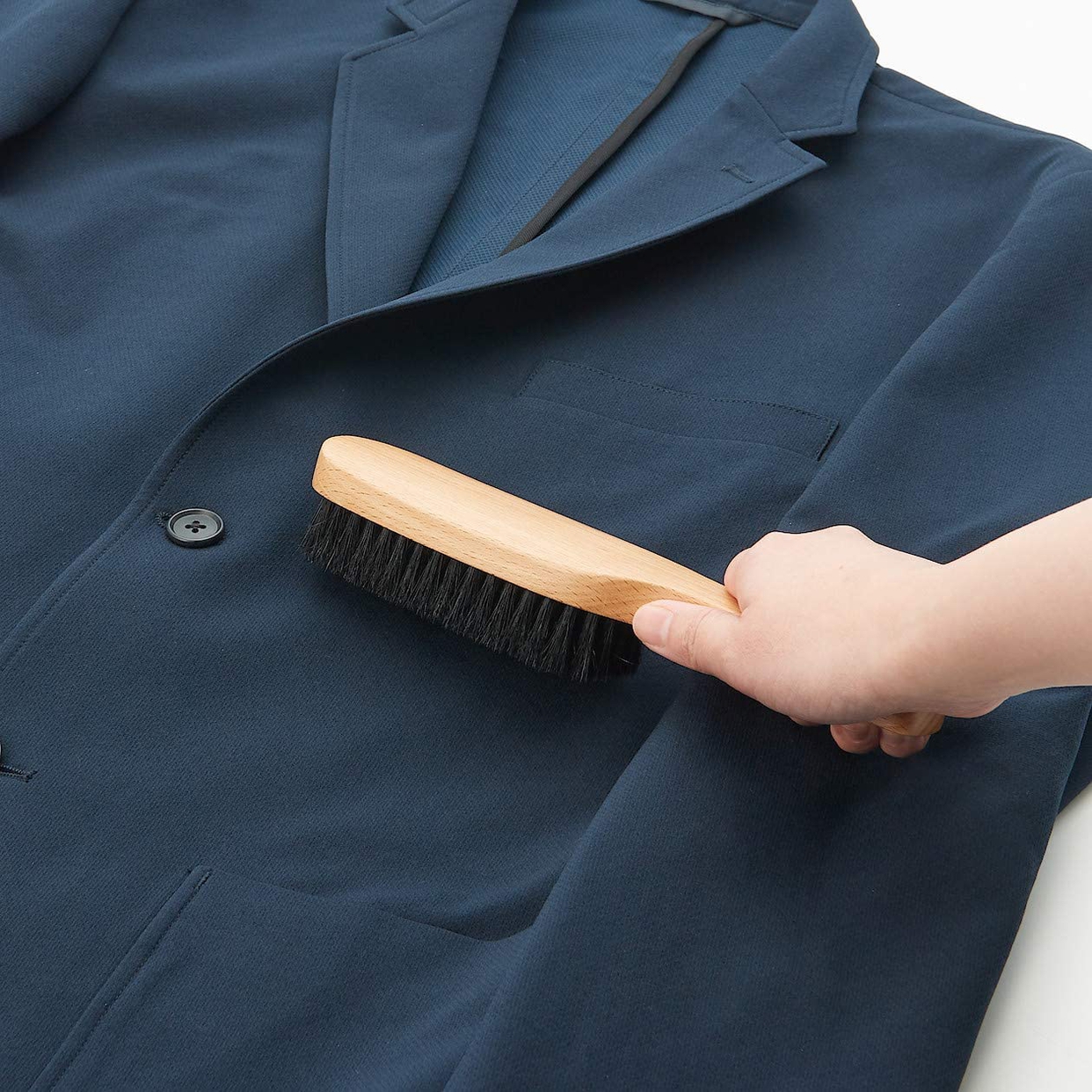 無印良品(MUJI) ブナ材洋服ブラシの商品画像8 