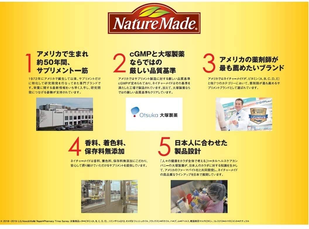 Nature Made(ネイチャーメイド) 葉酸の商品画像5 
