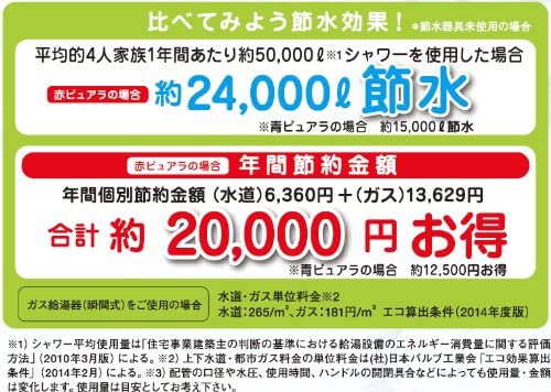 カクダイ 浄水ストップシャワー ピュアラ 357-910-Wの商品画像6 