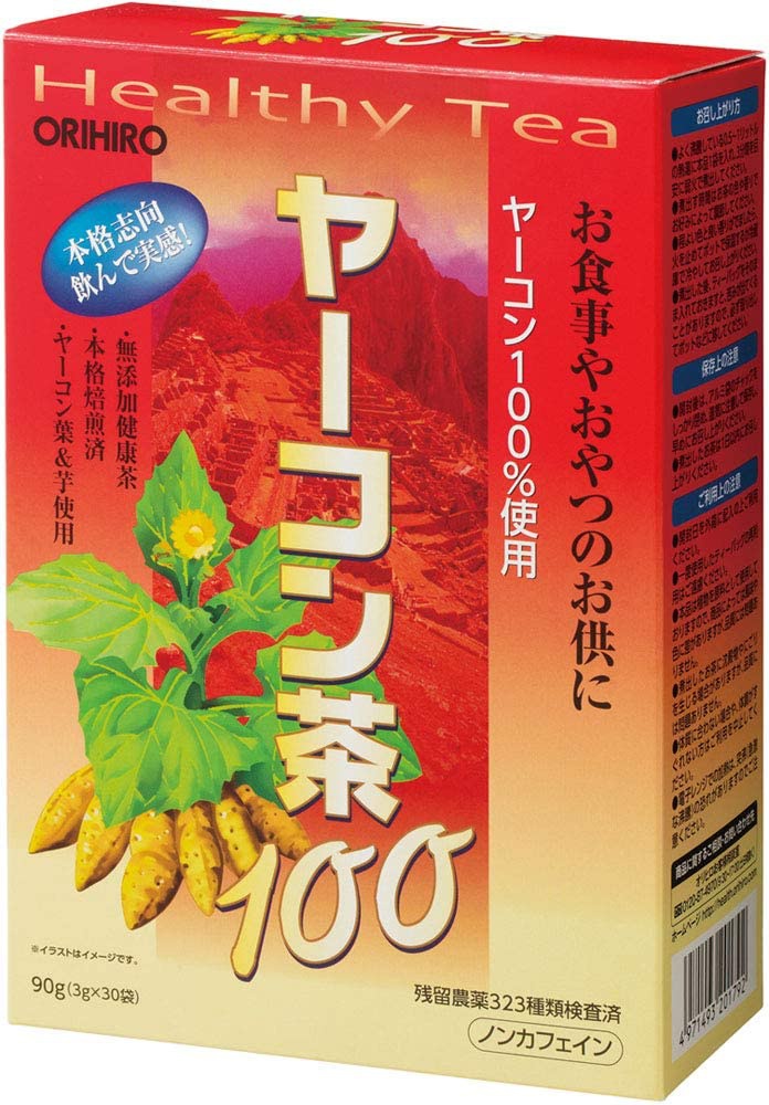 ヤーコン茶おすすめ商品：ORIHIRO(オリヒロ) ヤーコン茶100