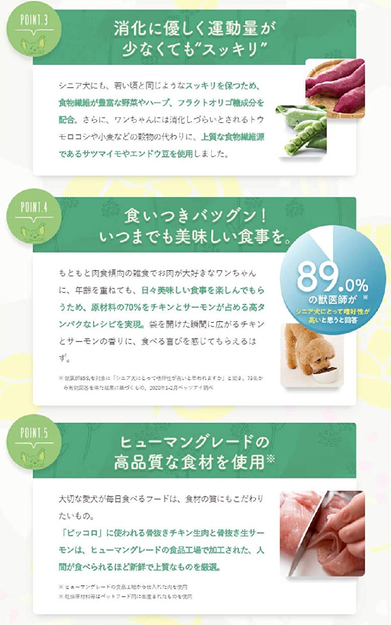 Piccolo(ピッコロ) ドッグフードの商品画像4 
