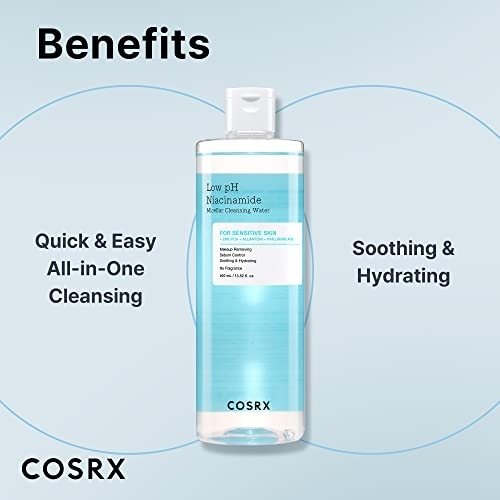 COSRX(コスアールエックス) 弱酸性ナイアシンアミドミセラークレンジングウォーターの商品画像4 