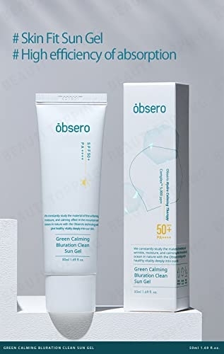 obsero(オブセロ) グリーンカーミングブルーレーションクリーンサンジェルの商品画像3 