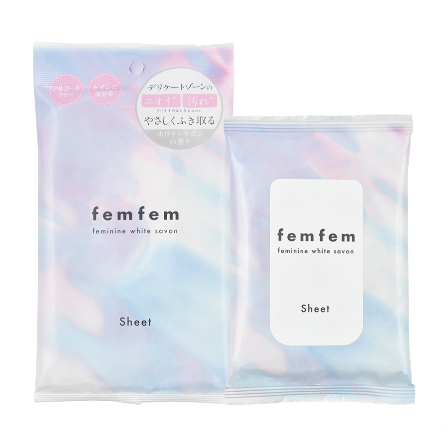femfem(フェムフェム) フェミニンふき取りシートの商品画像1 