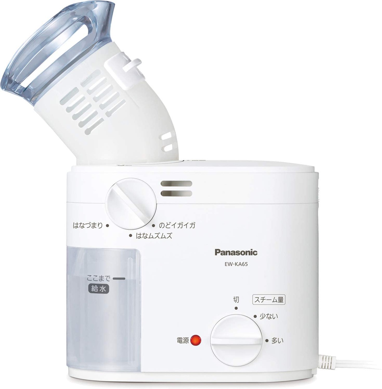 Panasonic(パナソニック) スチーム吸入器 EW-KA65-Wの商品画像1 