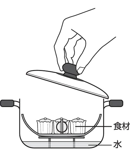 NITORI(ニトリ) ステンレス蒸し器(18-28cm)の商品画像9 