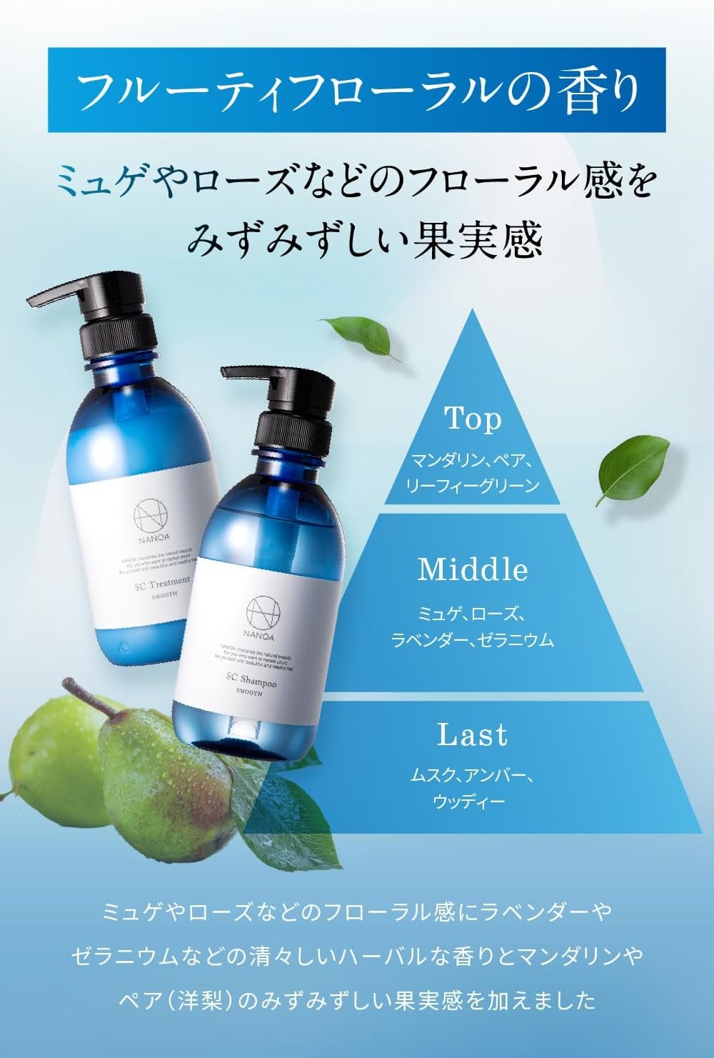 NANOA(ナノア) SC スムース シャンプー／トリートメントの商品画像7 