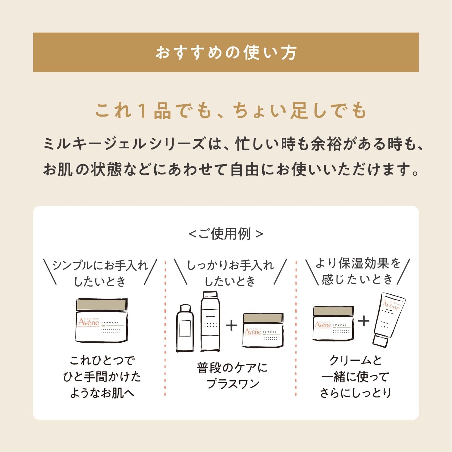 Avène(アベンヌ) ミルキージェル エンリッチ LFの商品画像8 