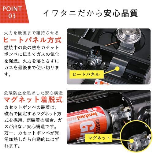 岩谷産業(Iwatani) スタンドBBQグリル CB-SBG-2の商品画像7 