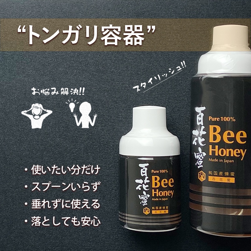 はちみつ家 トンガリ容器 国産純粋百花はちみつの悪い口コミ・評判は
