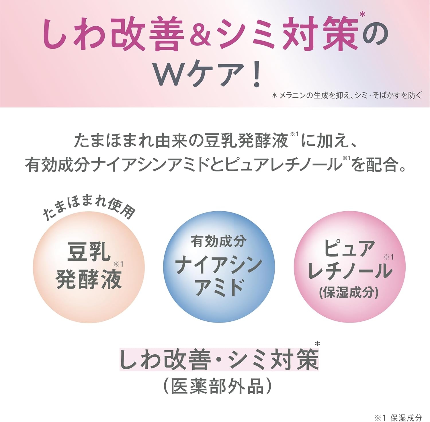 なめらか本舗 薬用リンクル美容液 ホワイトの商品画像6 