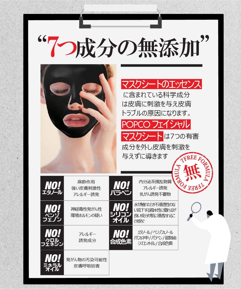 THE SHINY(ザ シャイニー) EGF フェイシャル マスク シートの商品画像3 