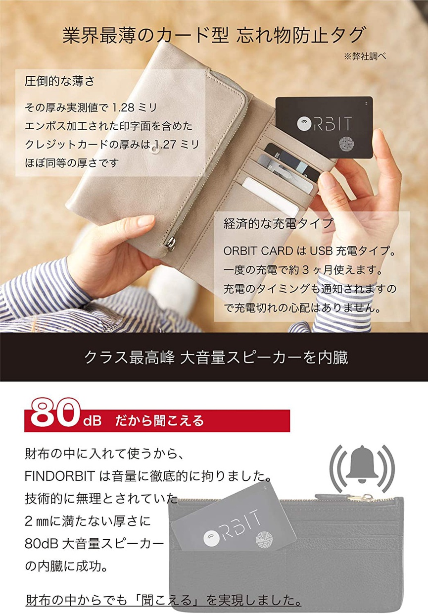 FINDORBIT(ファインドビット) ORBIT CARDの商品画像4 