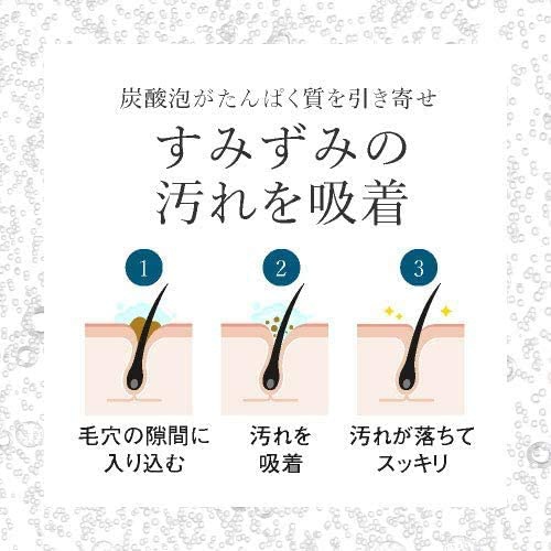 pluskirei(プラスキレイ) ピンク 炭酸フォームパックプラスの商品画像3 