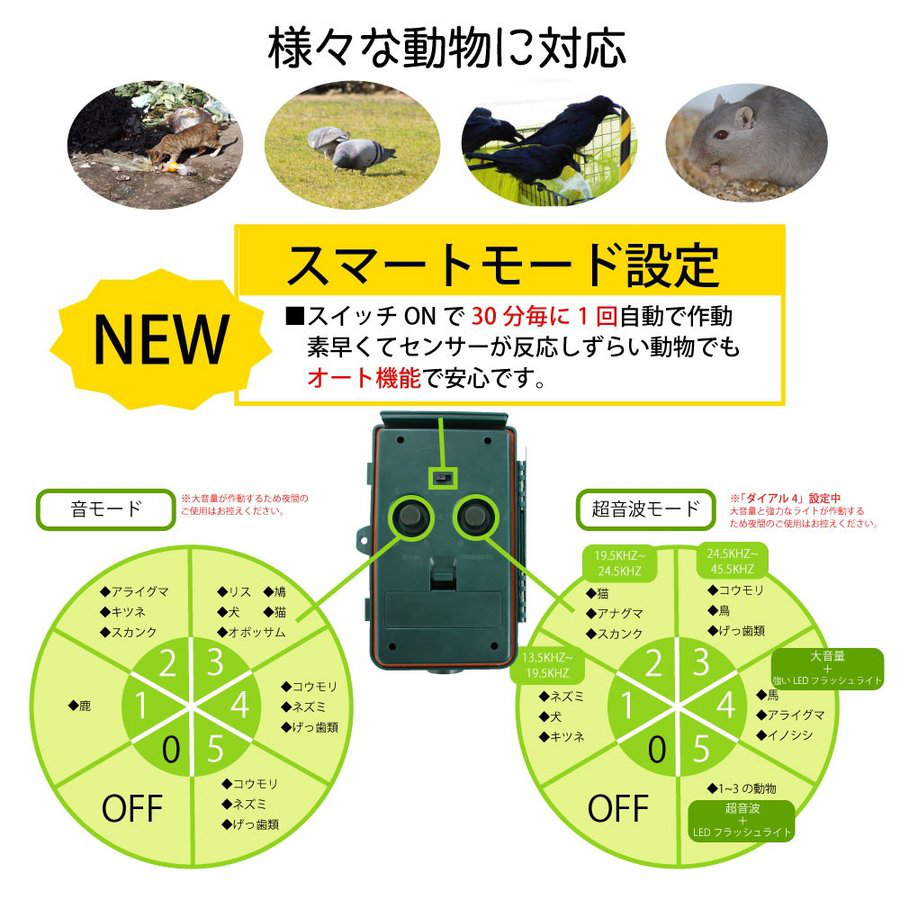 得選館 動物撃退器 life-014の商品画像5 