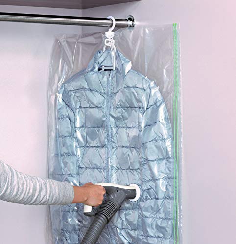 東和産業(TOWA) KP 吊るせる衣類圧縮パック ロングの商品画像3 
