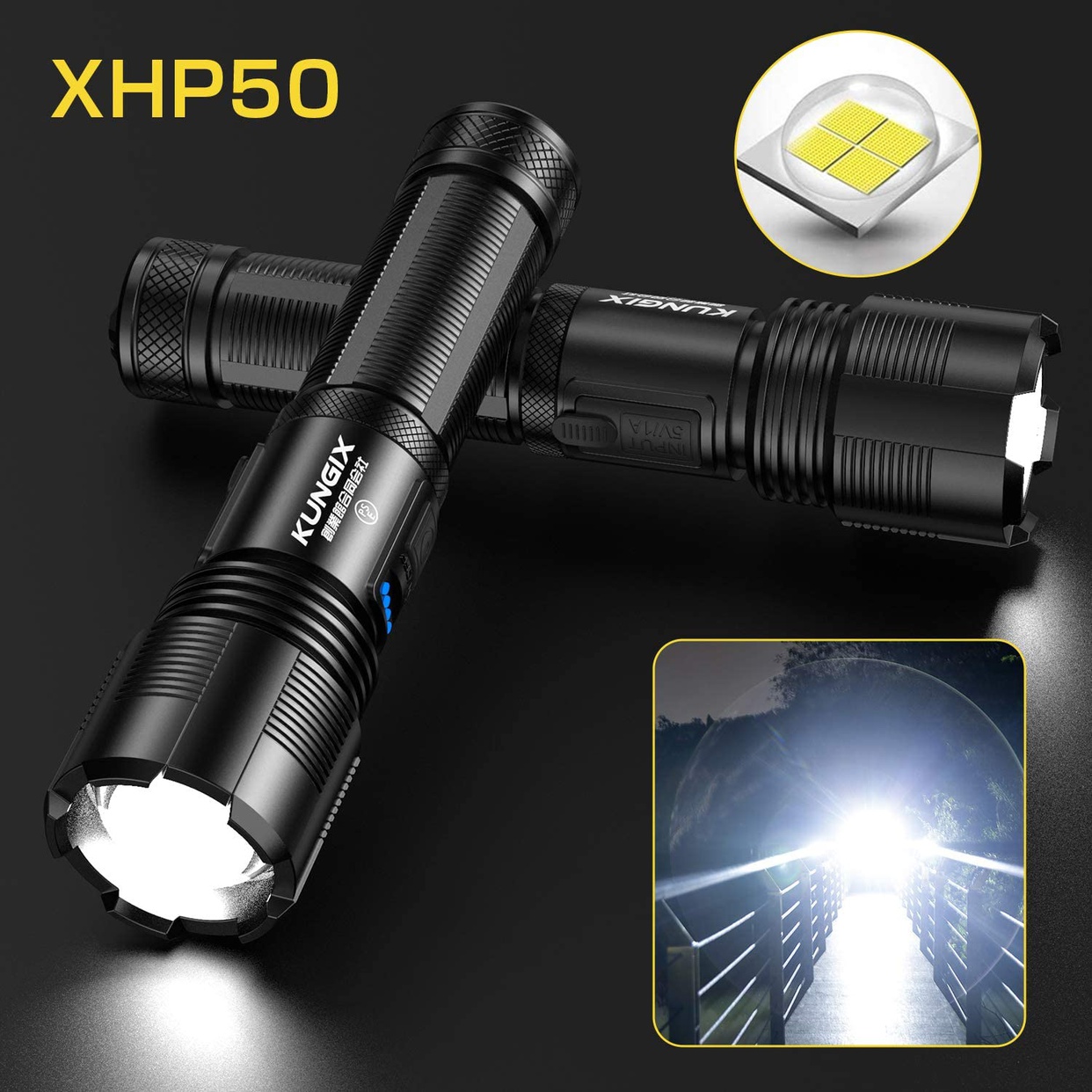 KUNGIX(クンギックス) LED懐中電灯の商品画像5 
