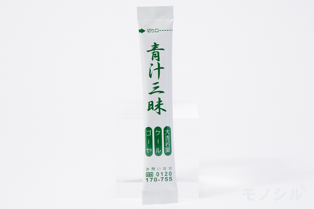 三昧生活(ザンマイセイカツ) 青汁三昧の商品画像サムネ2 個包装のパッケージ