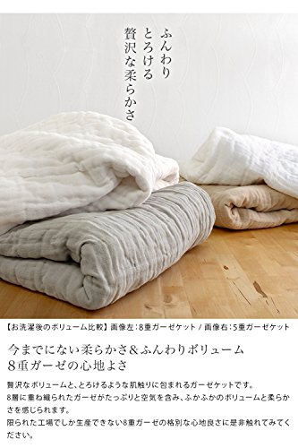 hiorie(ヒオリエ) 8重 ガーゼケットの商品画像4 