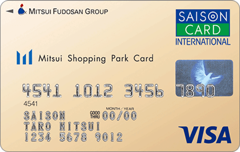 SAISON CARD(セゾンカード) 三井ショッピングパークカード／ラゾーナ川崎プラザカードの商品画像1 
