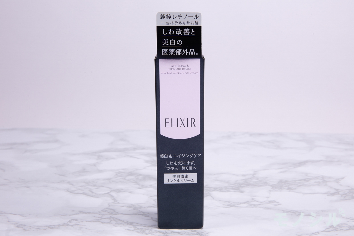ELIXIR(エリクシール) ホワイト エンリッチド リンクルホワイトクリーム Sの商品画像サムネ2 商品外箱の画像