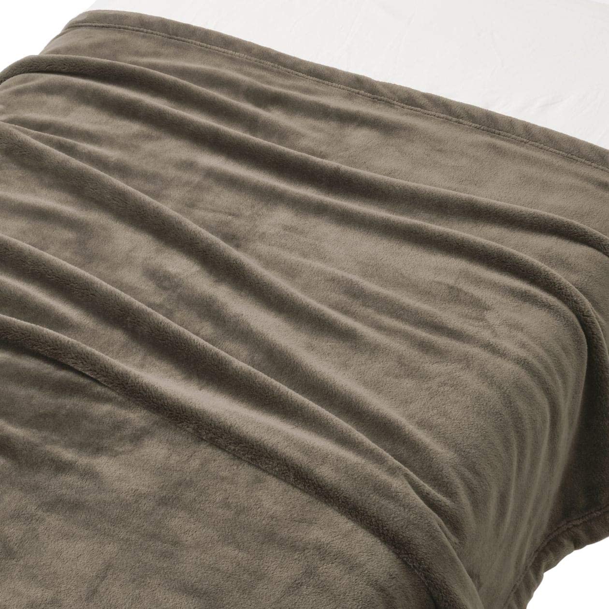 毛布おすすめ商品：無印良品(MUJI) あたたかファイバームレにくい厚手毛布 S
