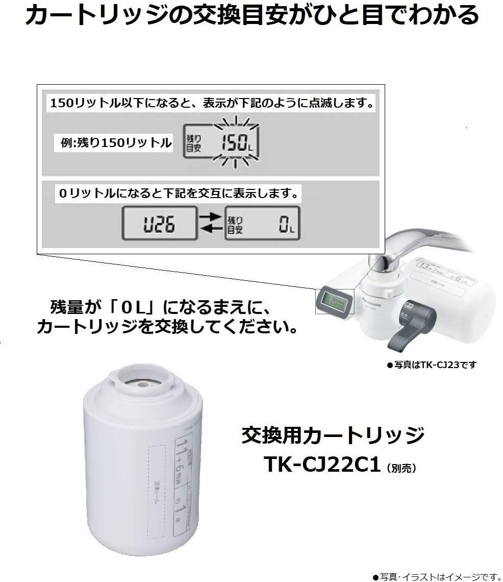 Panasonic(パナソニック) 浄水器 TK-CJ22の商品画像4 