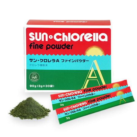 栄養補助食品おすすめ商品：SUN CHLORELLA(サン・クロレラ) A ファインパウダー
