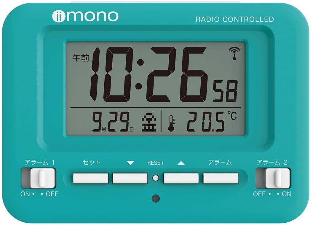 iimono RADIO CONTROLLED CLOCK ROC-01SBLの商品画像1 