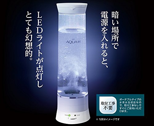 【未使用品】ドウシシャ 水素水生成器 浄水機能付 AQUA-H ホワイト AH-HP1401WH AQUA-H 浄水機能付 水素水生成器 1台 ドウシシャ 【通販