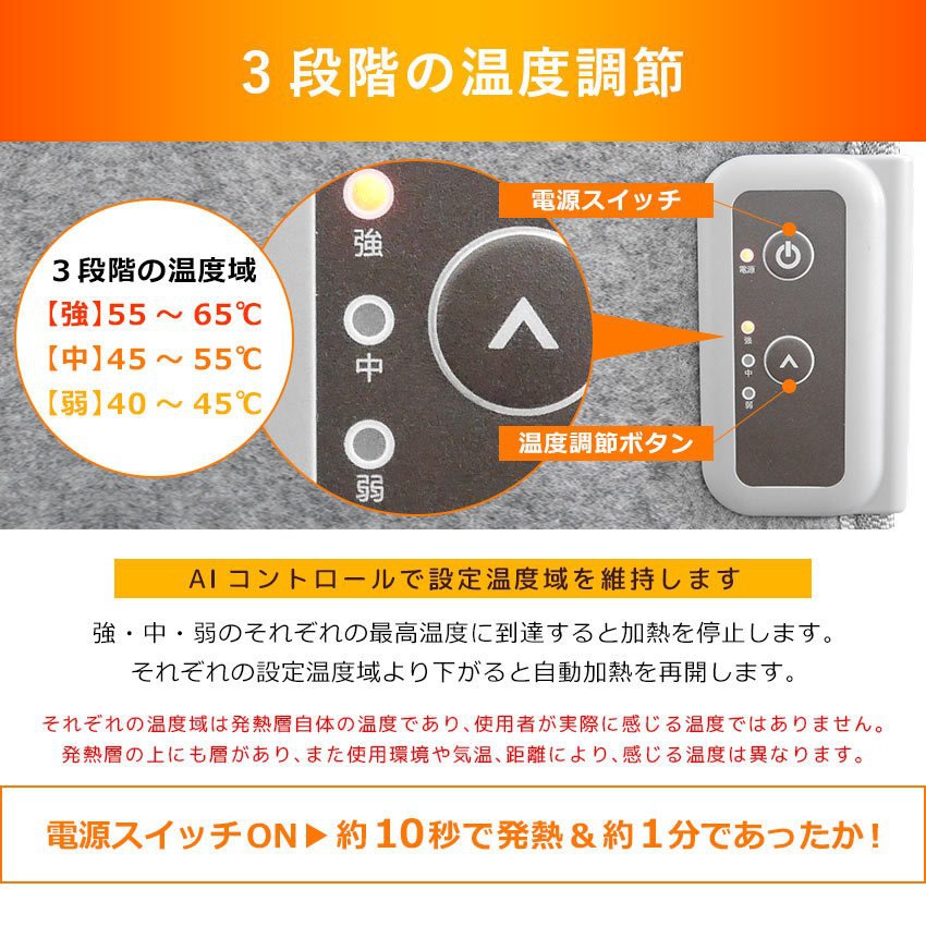 LFF(エルエフエフ) パネルヒーターの商品画像10 