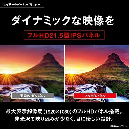 acer(エイサー) ゲーミングモニター VG220Qbmiifxの商品画像2 